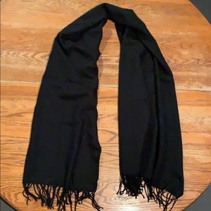 Simple Black Scarf